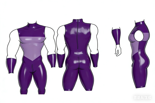 Man Latex Catsuit 100% rubber CUSTOMIZED DESIGN