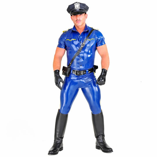 Rubber Cop Uniform