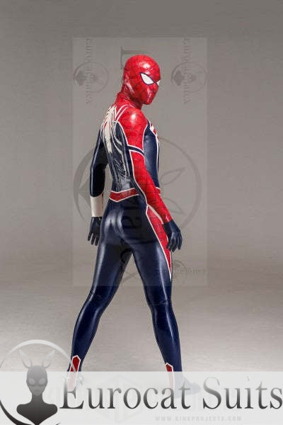 eurocat Latex Herren 'Spidey Two' Gummi Kostüm Catsuit