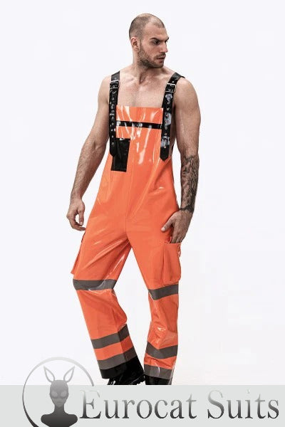 eurocat latex Male Firefighter Off-Duty Dungarees