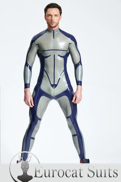 eurocat latex Male 'Circinus' Catsuit