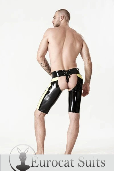 latex Male Knee-Length Chaps