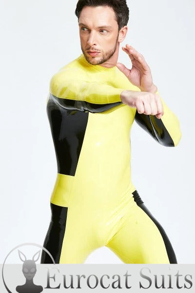 eurocat latex Male 'Bio' Rubber Catsuit