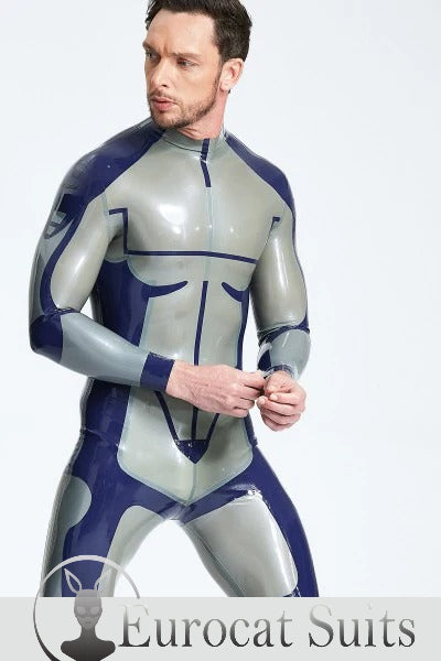 eurocat latex Male 'Circinus' Catsuit
