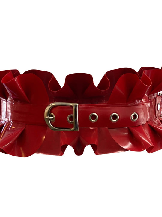 Belt Handmade Latex Waist Cinching Belt