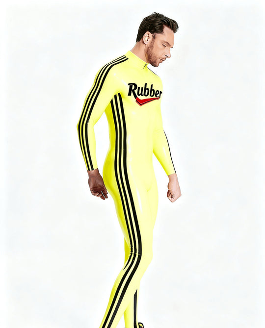 Дизайнерский мужской комбинезон для косплея, 100% резина 