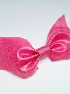 Latex bat hair bow clip