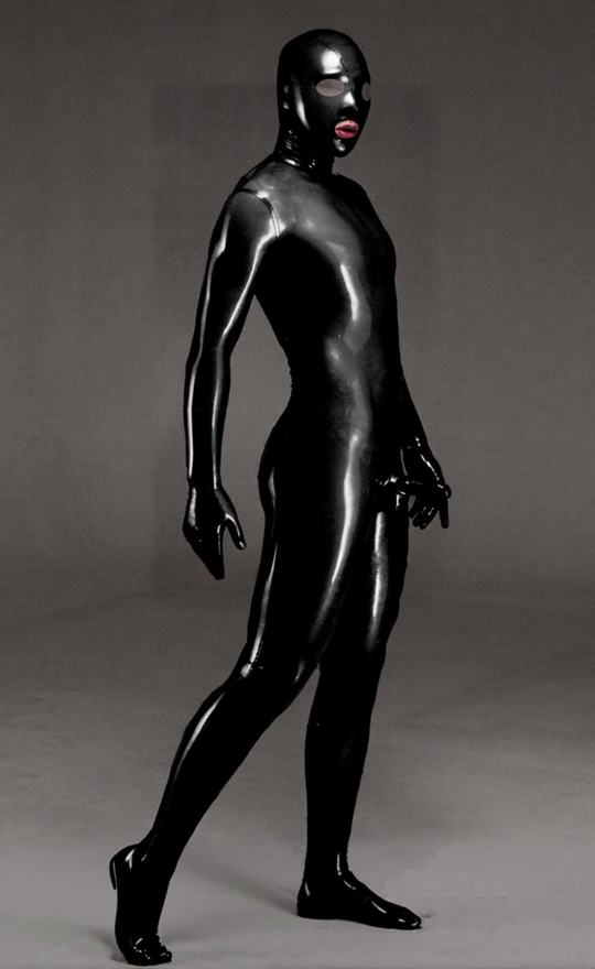 eurocat latex Männlicher Standard-Catsuit „Gimp“ mit Penishülle