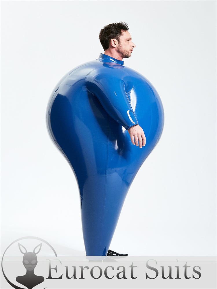 Latex Sexy Inflatable outer thickness is 0.8mm  color are Middle Blue