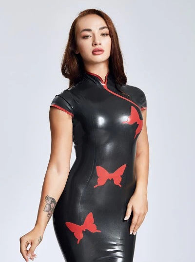 Платье в азиатском стиле