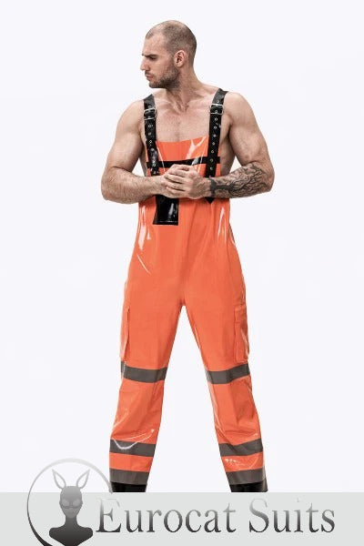 eurocat latex Male Firefighter Off-Duty Dungarees