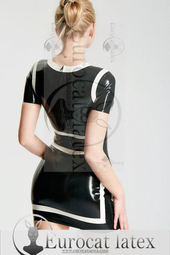 latex 'Alice' Micro Party Dress