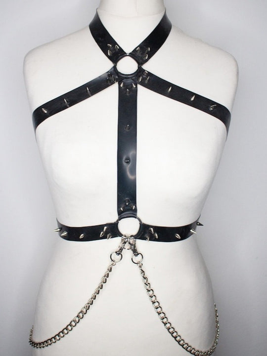 Latex Harness Adjustable Custom Made to fit