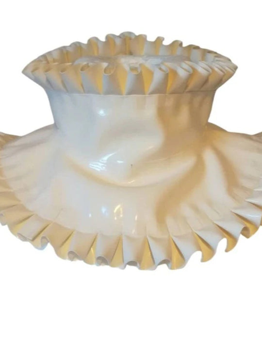 Frilled Latex Choker