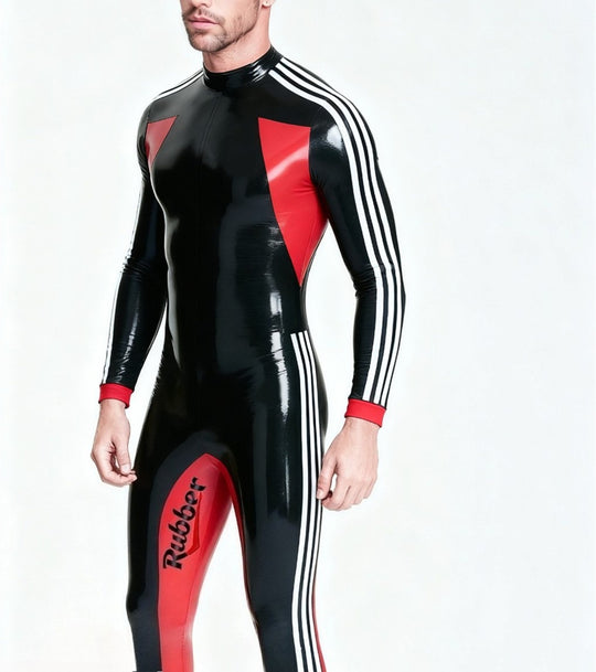 Cosplay Latex Catsuit 100% rubber  Men