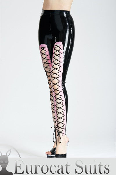 eurocat latex female Bubblegum Pink Leggings