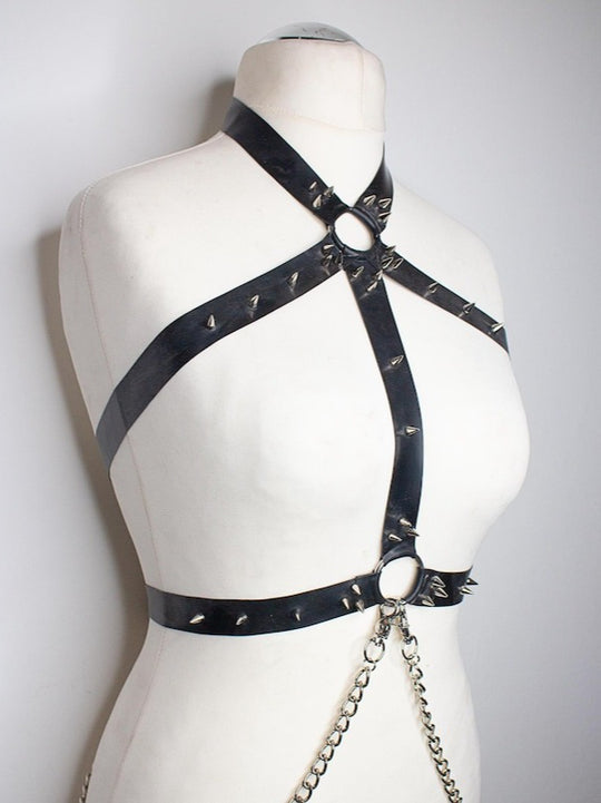 Latex Harness Adjustable Custom Made to fit