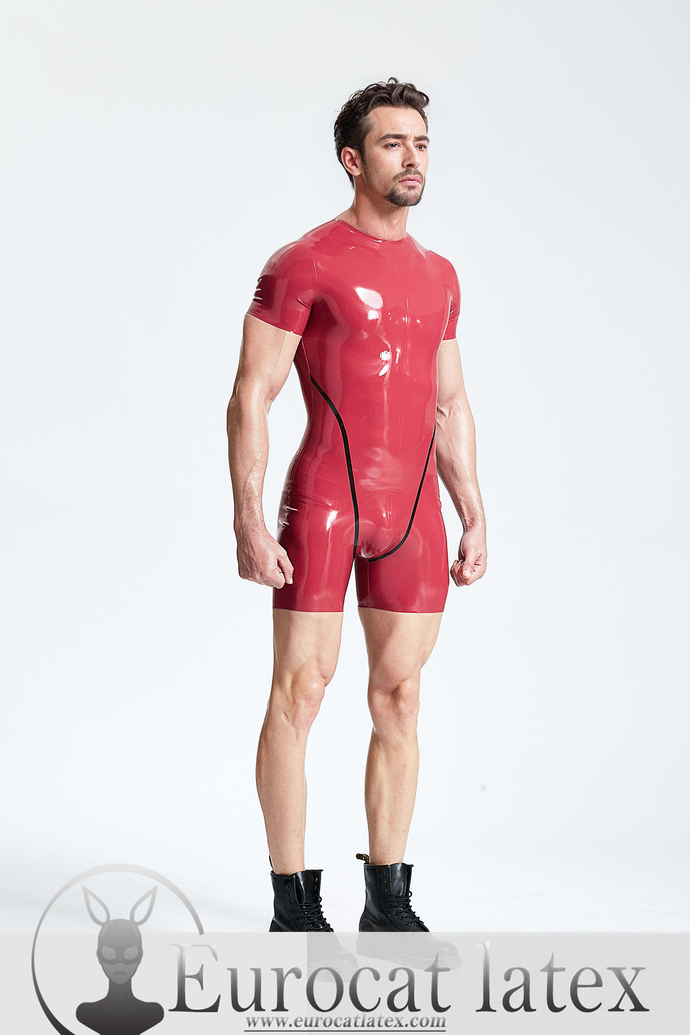 eurocat latex Male Collarless Short-sleeved Surfsuit