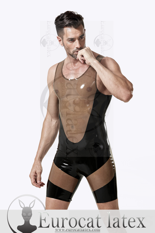 eurocat latex Male Singlet-Style Suit