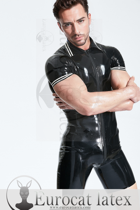 eurocat latex Male Polo-Style Surfsuit