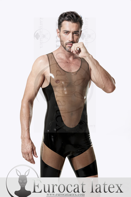 eurocat latex Male Singlet-Style Suit