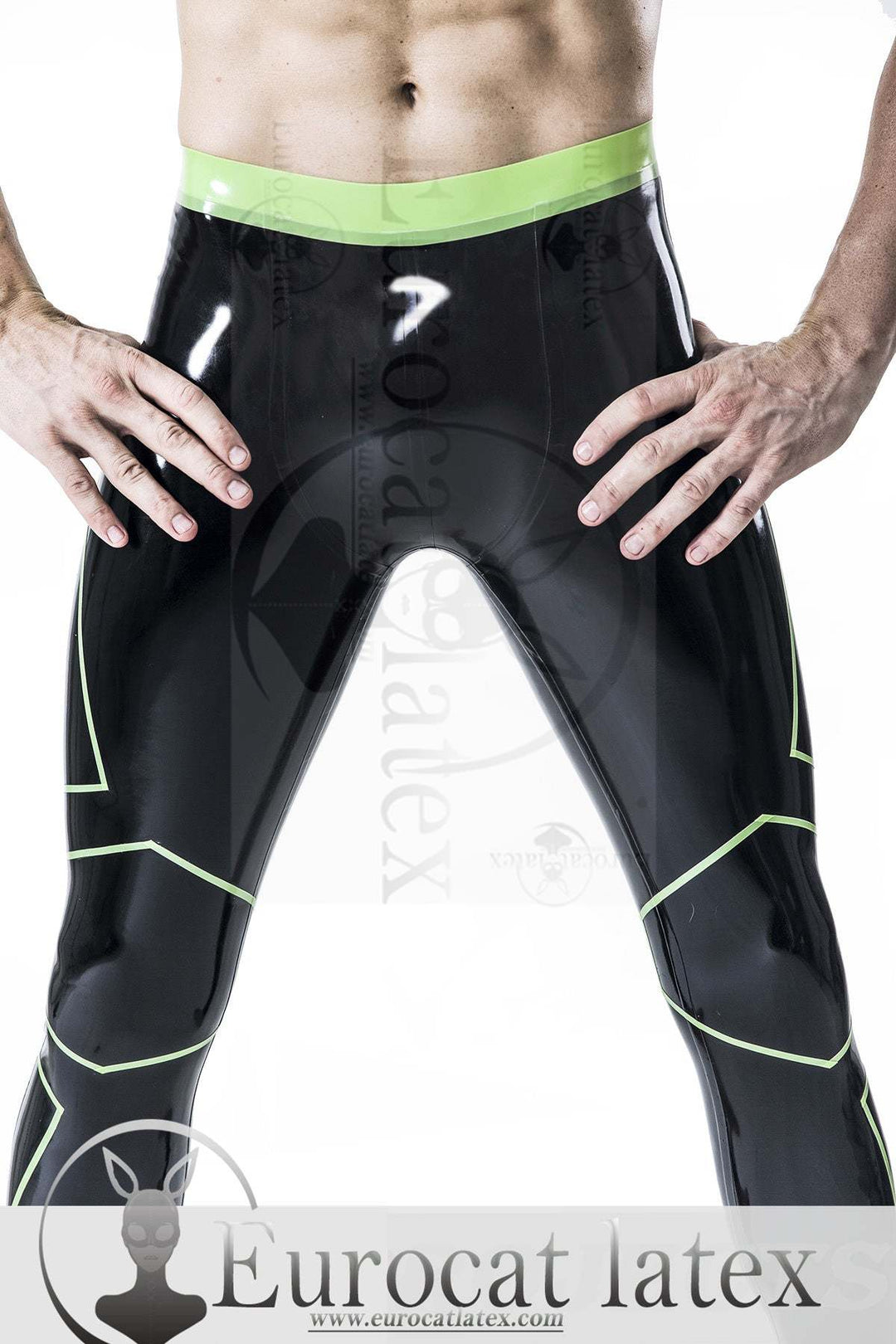 eurocat latex Male Tight Yoga Leggings