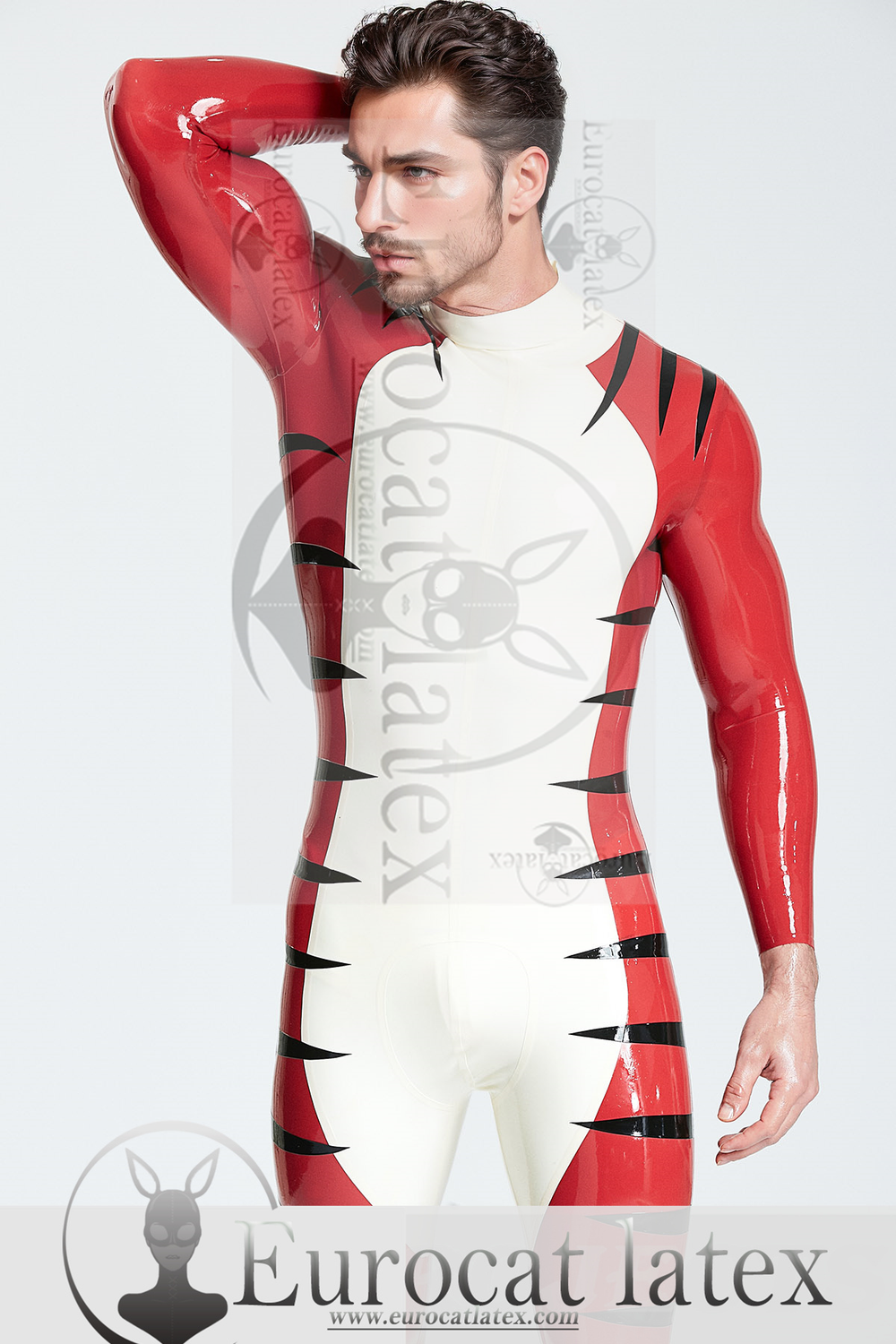 eurocat latex Herren-Catsuit „Tigris“