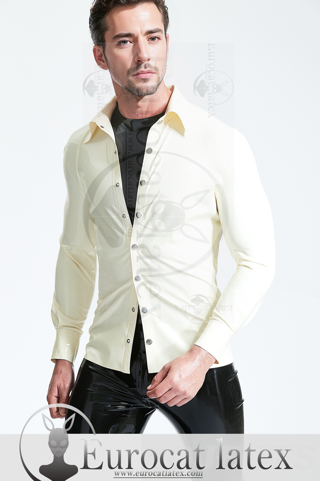 eurocat latex Male Long-Sleeved 'Semi-Formal' Shirt