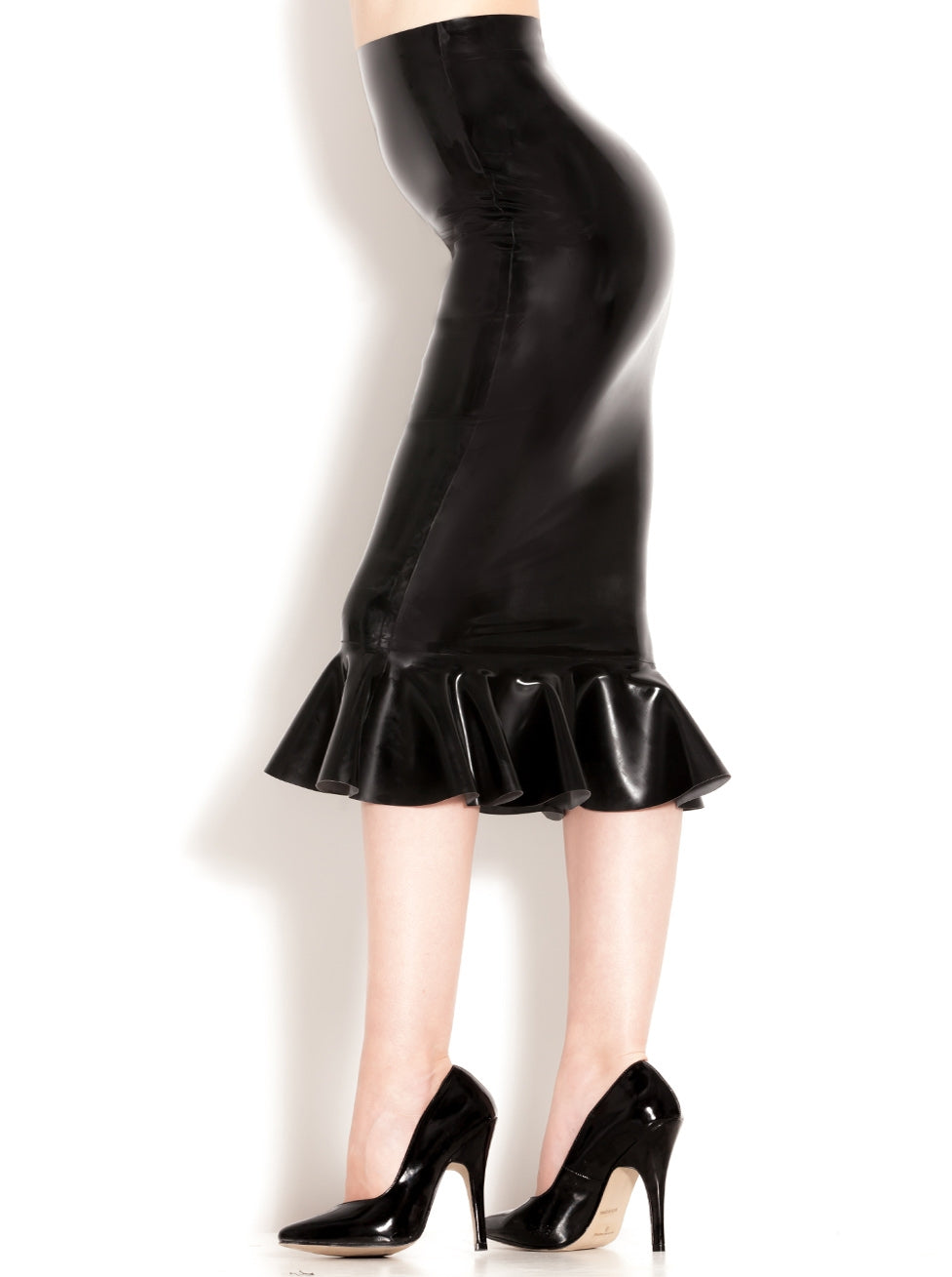 Latex Marilyn Pencil Skirt