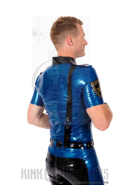 eurocat latex Militärpolizeihemd für Männer mit kurzen Ärmeln