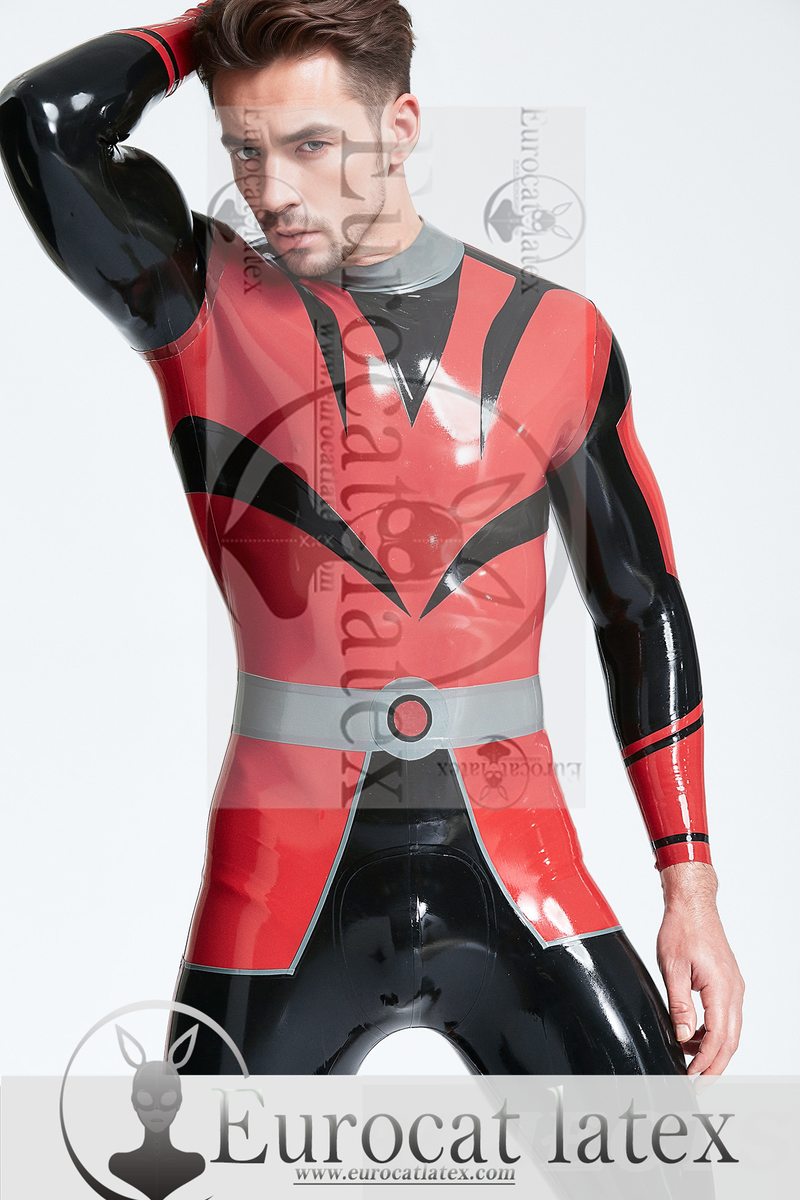 Male 'Space Force' Back Zip Catsuit