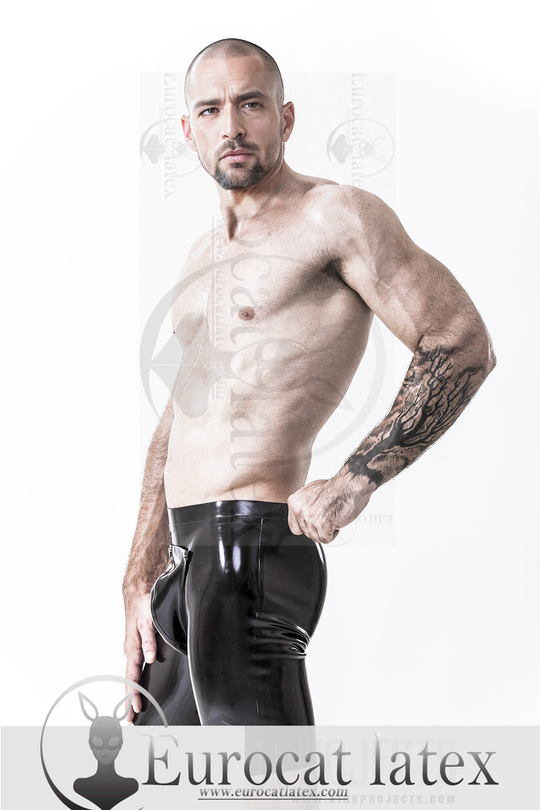 eurocat latex Male Double Stripes Shorts