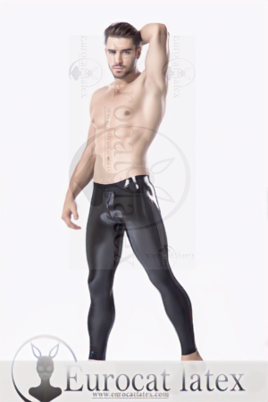 eurocat latex Male Two-Stripes Leggings