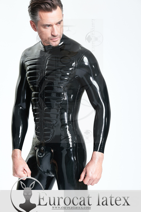 eurocat latex Herren-Catsuit „Muscle Chest“